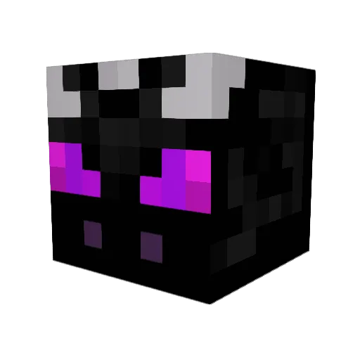 EnderBoss4115 Minecraft avatar head, 3D render