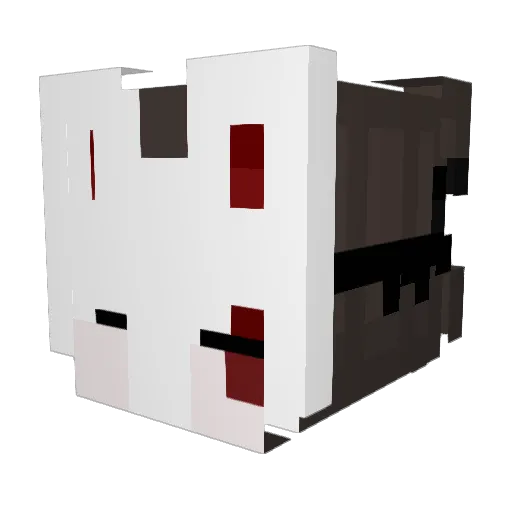 EnderBossGaming0 Minecraft avatar head, 3D render