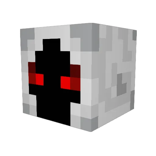 EnderCraft1935 Minecraft avatar head, 3D render