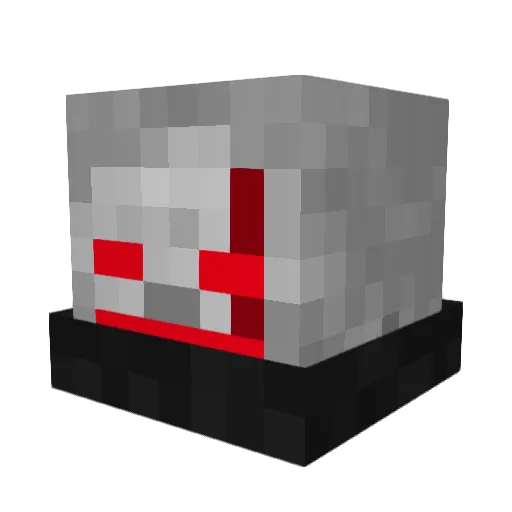 EnderCreeper890 Minecraft avatar head, 3D render