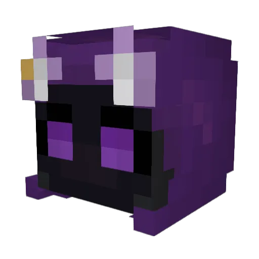 EnderCyat Minecraft avatar head, 3D render