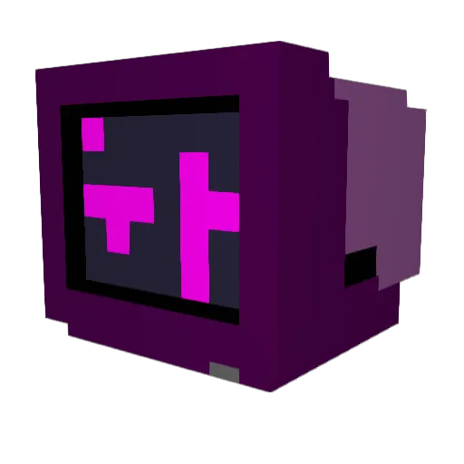 EnderDj44 Minecraft avatar head, 3D render