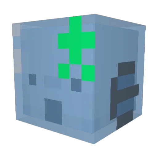 EnderDragon1615 Minecraft avatar head, 3D render