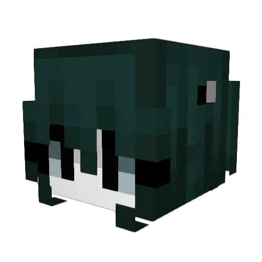 EnderFee Minecraft avatar head, 3D render