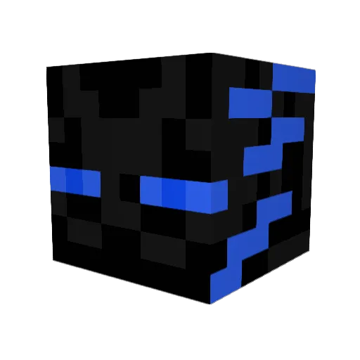 EnderGamer016 Minecraft avatar head, 3D render