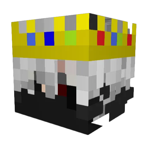 EnderGamer20228 Minecraft avatar head, 3D render