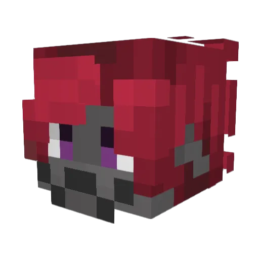 EnderGear Minecraft avatar head, 3D render