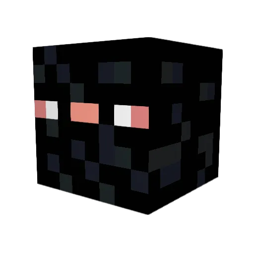 EnderIce01 Minecraft avatar head, 3D render