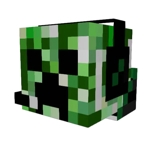 EnderKiller505 Minecraft avatar head, 3D render