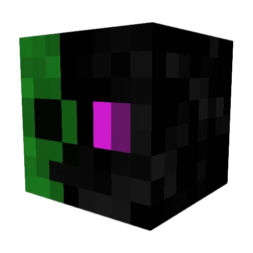 EnderKnight2013 Minecraft avatar head, 3D render