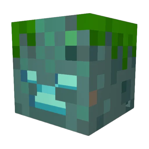 EnderLiam14 Minecraft avatar head, 3D render