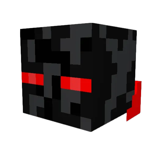 EnderMenBlinks54 Minecraft avatar head, 3D render