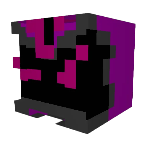 EnderRider999 Minecraft avatar head, 3D render