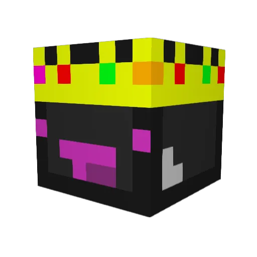 EnderSkeppy Minecraft avatar head, 3D render