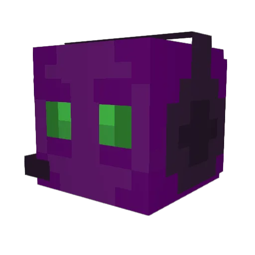 EnderXD5780 Minecraft avatar head, 3D render