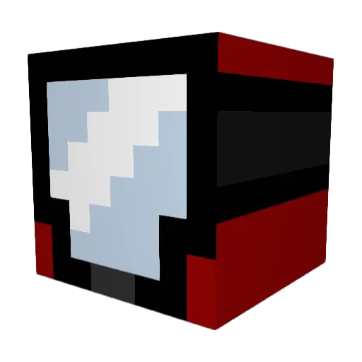 EnderZlatan Minecraft avatar head, 3D render