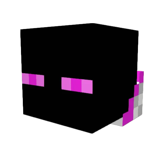 Ender_Cuban Minecraft avatar head, 3D render