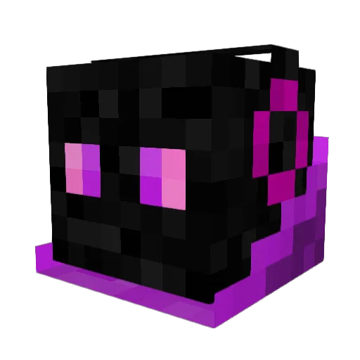 Ender_Lmao Minecraft avatar head, 3D render