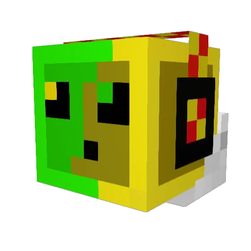 Enderboy1710 Minecraft avatar head, 3D render
