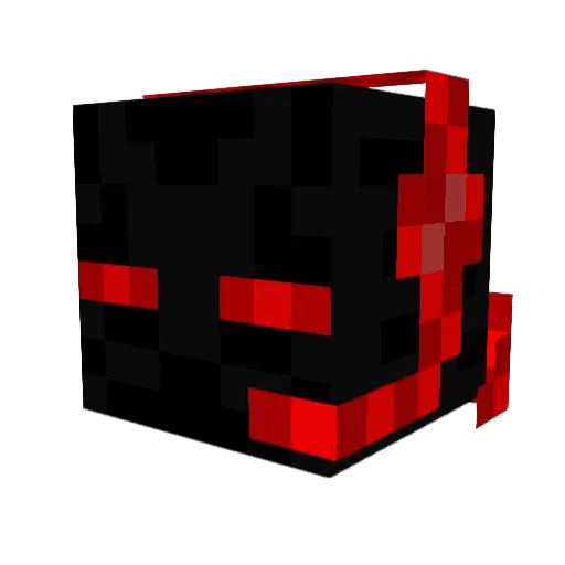 Enderboy999 Minecraft avatar head, 3D render