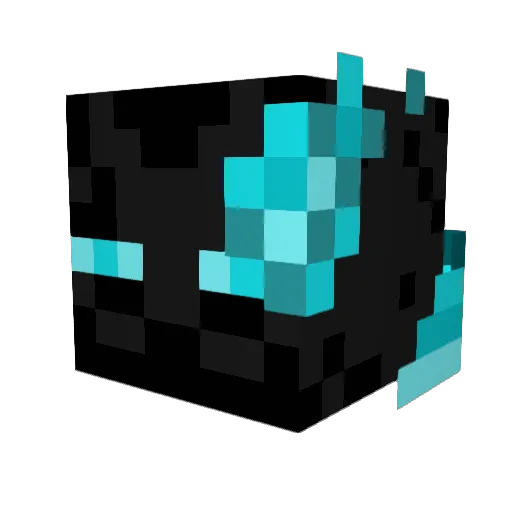 Endercraft105 Minecraft avatar head, 3D render