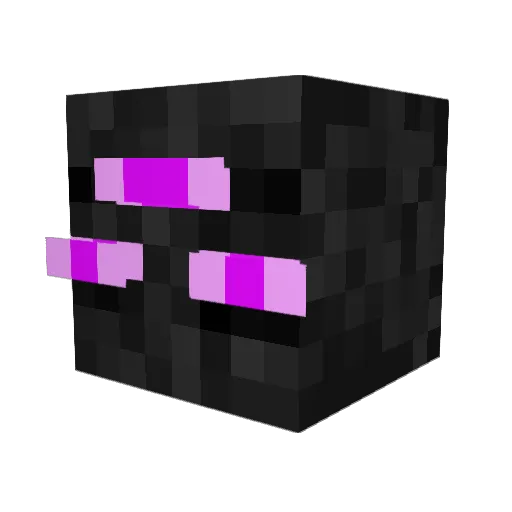 Endercreep2014 Minecraft avatar head, 3D render