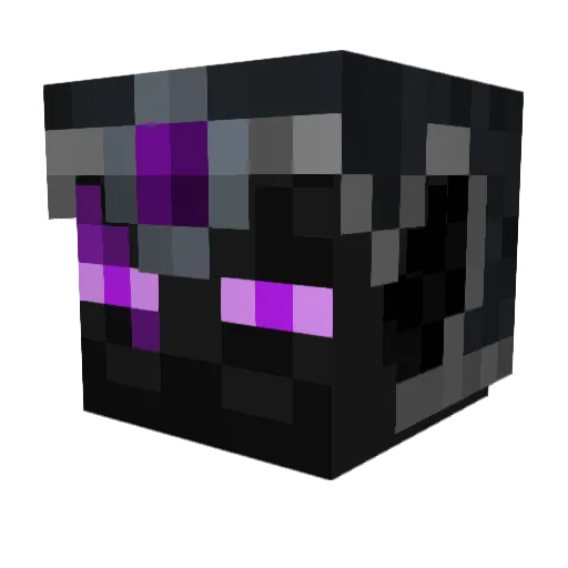 Enderdavid212 Minecraft avatar head, 3D render