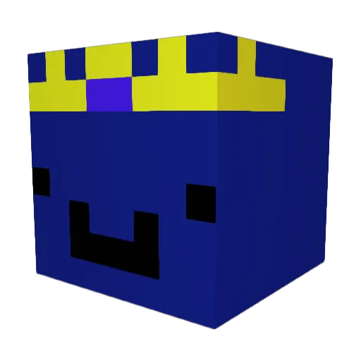 Enderdragon5236 Minecraft avatar head, 3D render
