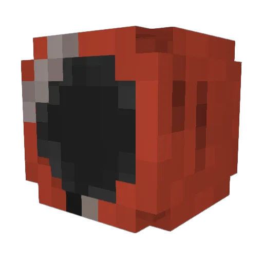 Enderex21 Minecraft avatar head, 3D render