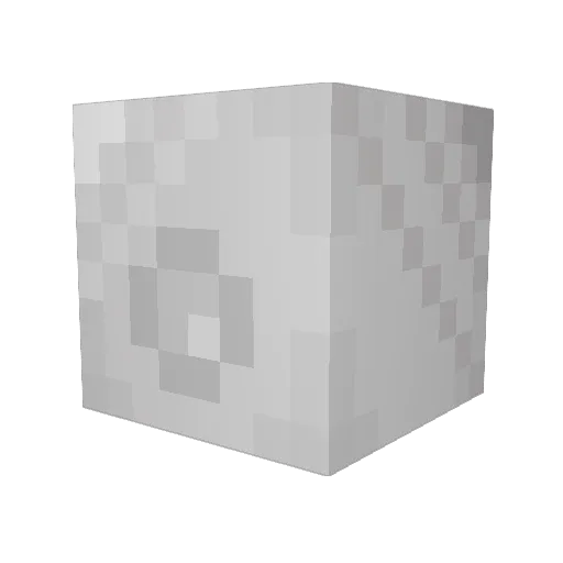 Enderiukas Minecraft avatar head, 3D render