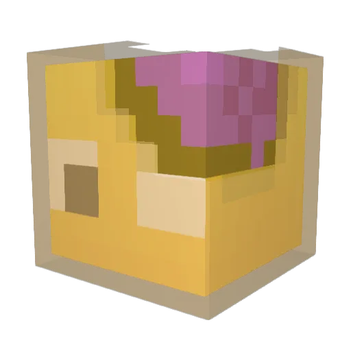 Enderke Minecraft avatar head, 3D render
