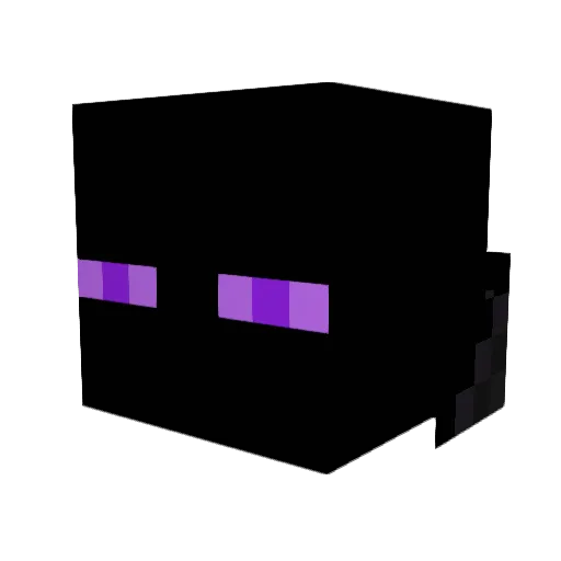 EndermaxOP Minecraft avatar head, 3D render
