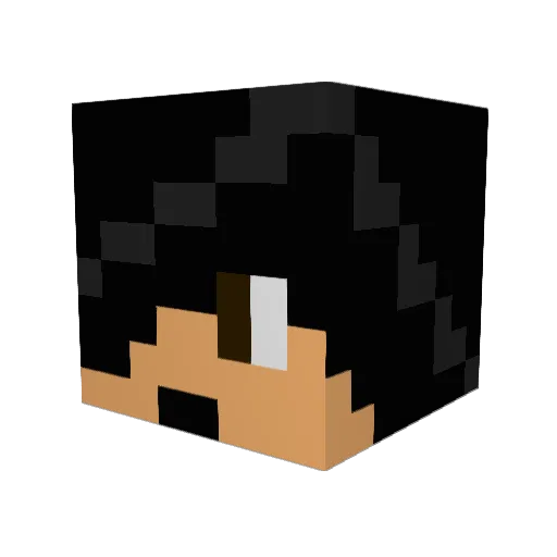 Enderslayer_99 Minecraft avatar head, 3D render