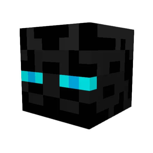EndertrotuMC Minecraft avatar head, 3D render