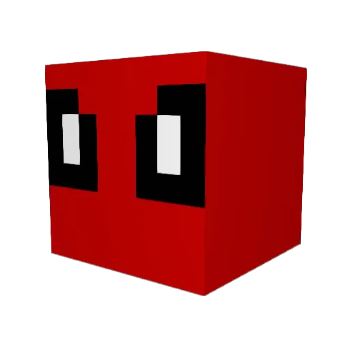 Endgame2010 Minecraft avatar head, 3D render