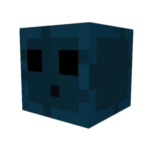 EndiGamer Minecraft avatar head, 3D render