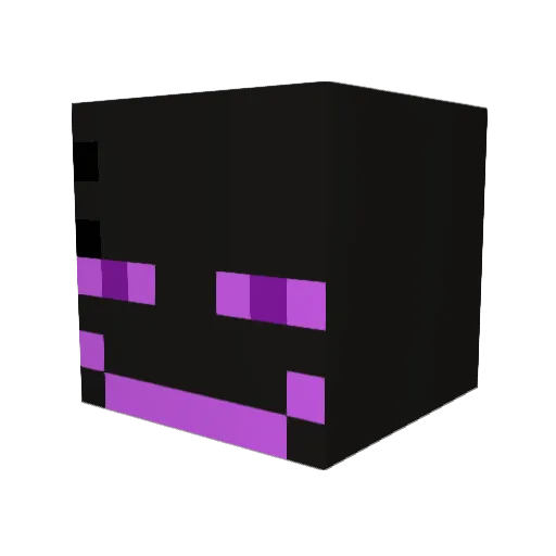 EndieTheN00b Minecraft avatar head, 3D render
