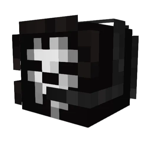 Endless514 Minecraft avatar head, 3D render