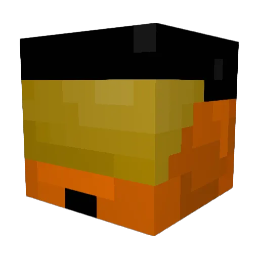 EndlessStuff Minecraft avatar head, 3D render