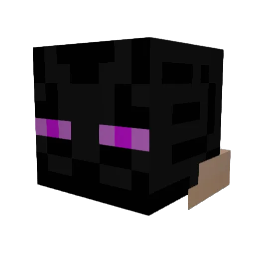 Endro_09 Minecraft avatar head, 3D render