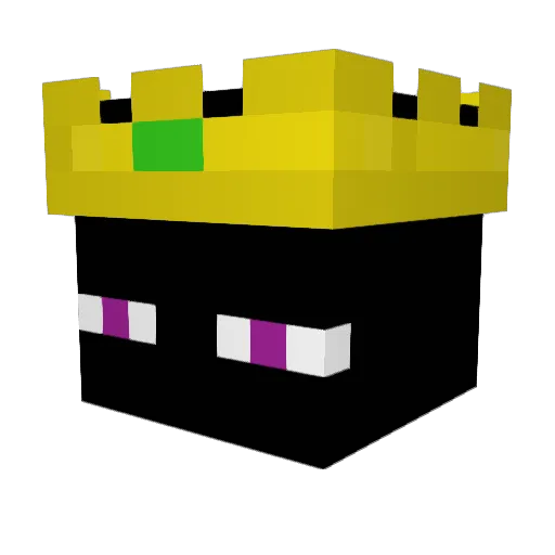 Endroking909 Minecraft avatar head, 3D render
