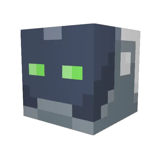 Enduriance Minecraft avatar head, 3D render