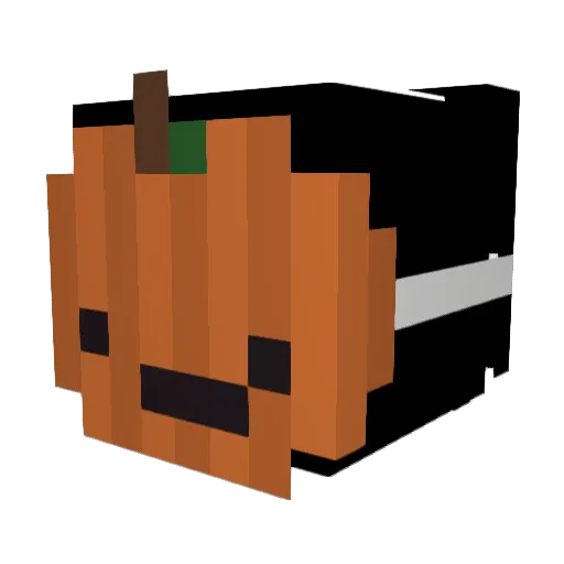 Endy829 Minecraft avatar head, 3D render