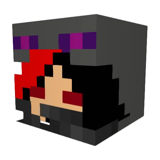 Endy_2017 Minecraft avatar head, 3D render