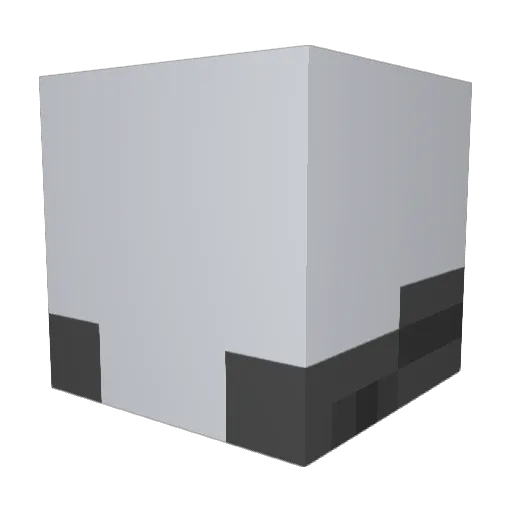 Enedsio Minecraft avatar head, 3D render