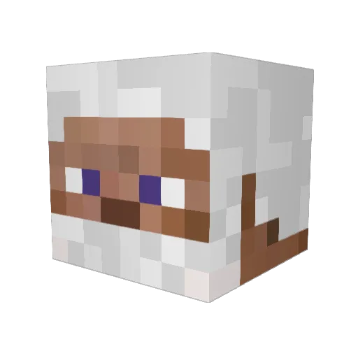 EnemyT2 Minecraft avatar head, 3D render