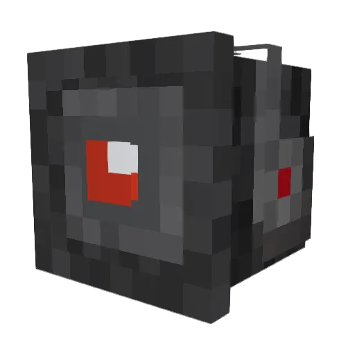 Enemybeware Minecraft avatar head, 3D render