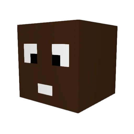 EnergyMan228 Minecraft avatar head, 3D render