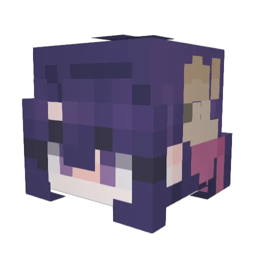 Enerinn Minecraft avatar head, 3D render