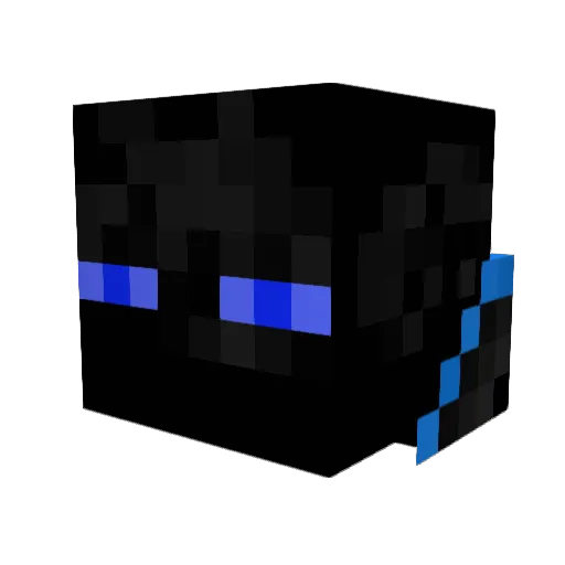 EnesHamza Minecraft avatar head, 3D render